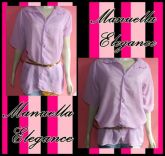 CAMISÃO DE CHIFON LILÁS